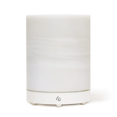 Edens Garden Pearl Diffuser white front view showing compact design and calming aroma potential