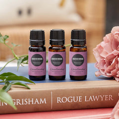 Edens Garden Rhododendron oil diffuser in a room for calm, uplifting ambiance.
