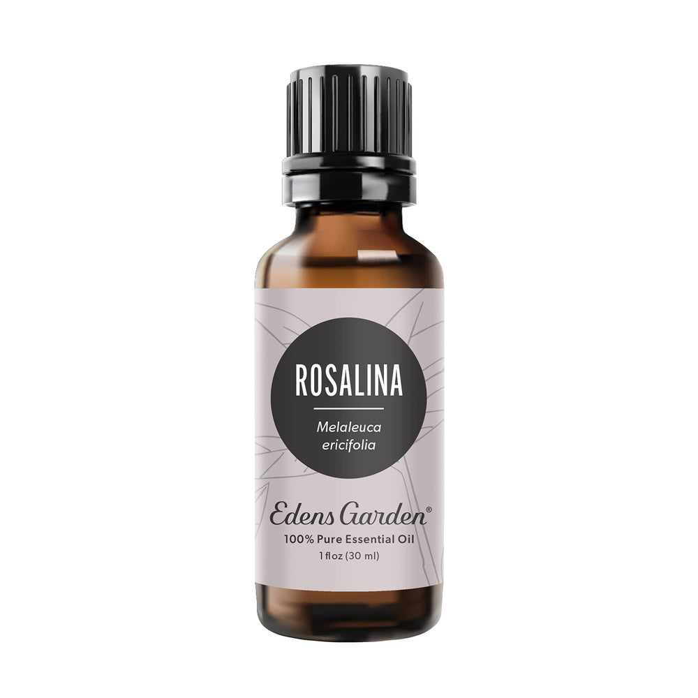 Edens Garden Rosalina bottle front, premium essential oil for aromatherapy and diffusing