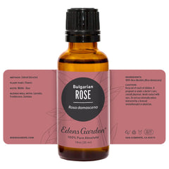 Edens Garden Rose Bulgarian Absolute blend-palette enables versatile fragrance layering.