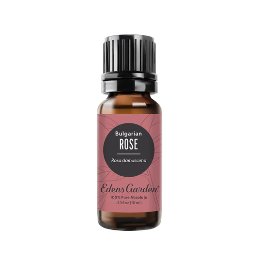Edens Garden Rose Bulgarian Absolute bottle with dropper for easy dilution.