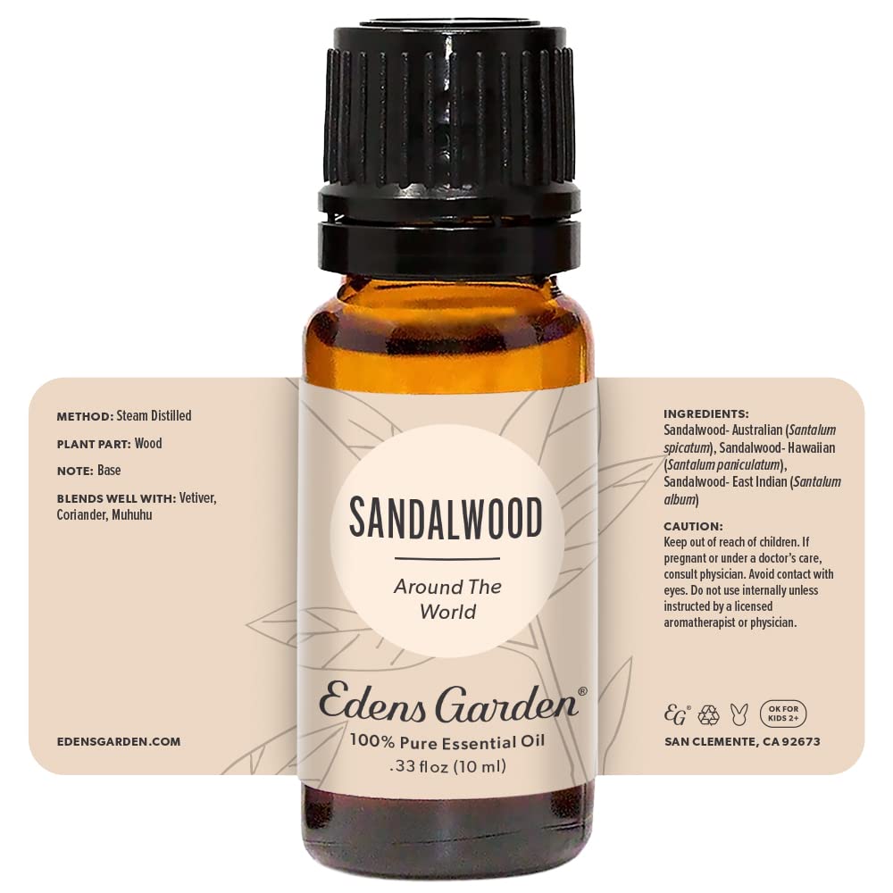 Edens Garden Sandalwood Around The World box set on a vanity.
