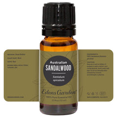 Edens Garden sandalwood oil fostering calm during meditation and self-care.