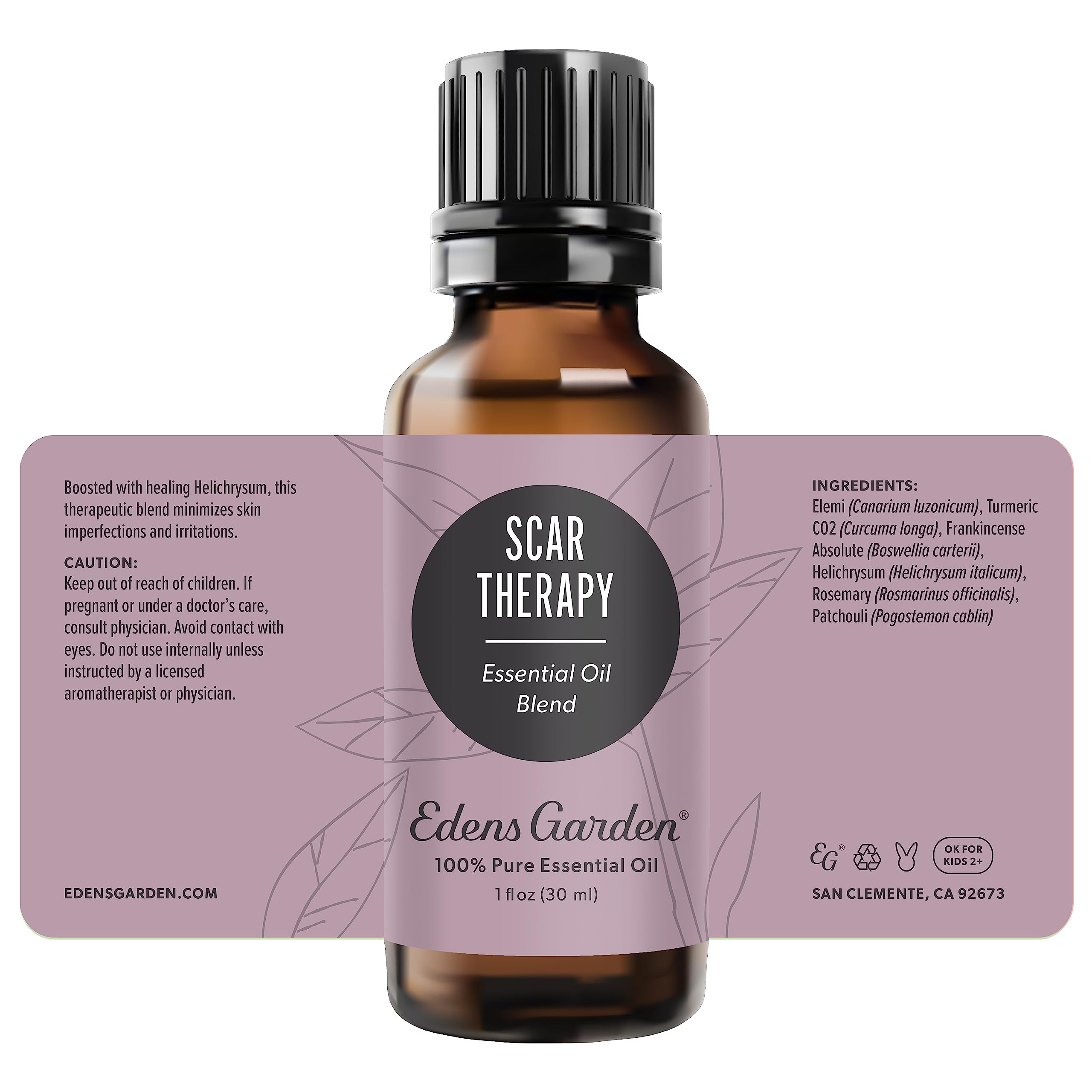 Lifestyle image suggests daily routine with Scar Therapy.