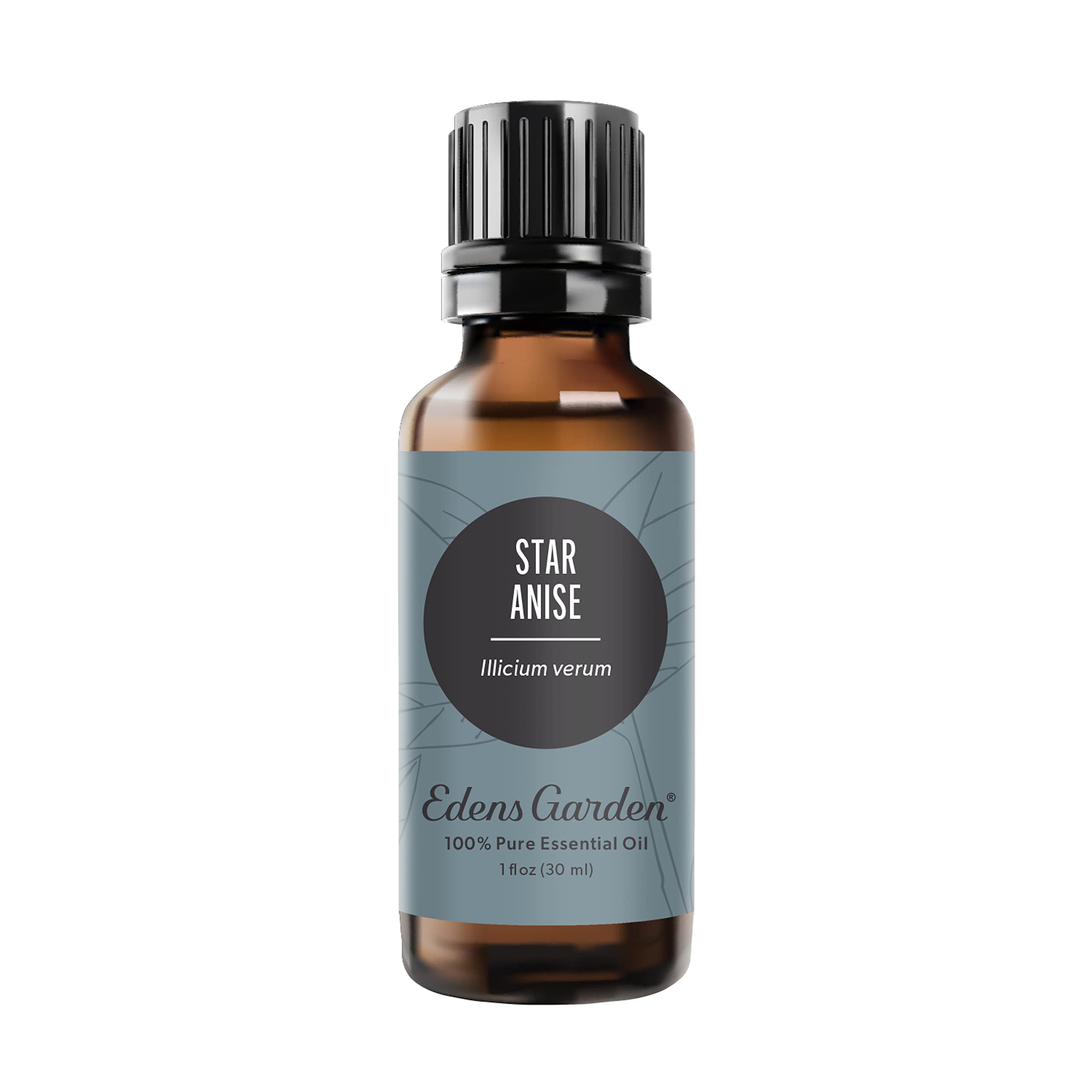 Edens Garden Star Anise oil bottle close-up for diffusers and blends