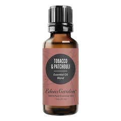 Edens Garden Tobacco Patchouli bottle for diffusion, creating a warm room ambiance.