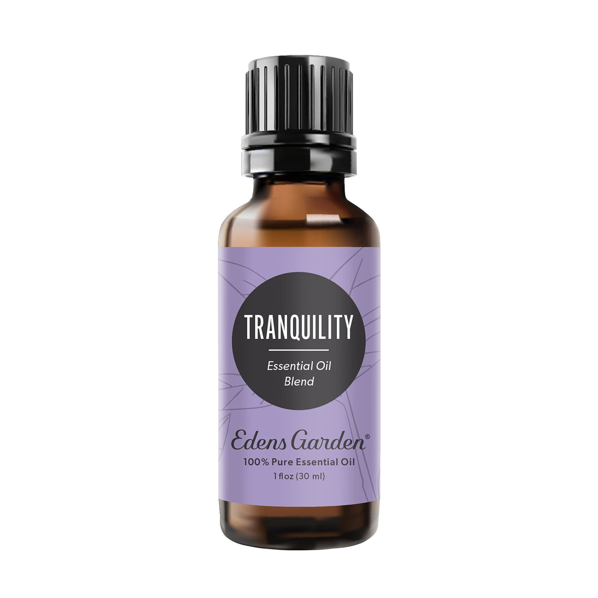 Edens Garden Tranquility bottle pour shows calming aroma for evening relaxation.