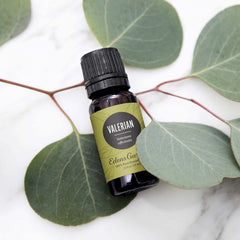Valerian oil diffuser scene by Edens Garden for evening relaxation