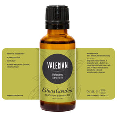 Woodsy valerian oil scent by Edens Garden for nighttime use
