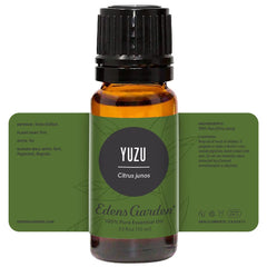 Edens Garden Yuzu GC-MS-lab-report badge signals transparency and batch testing