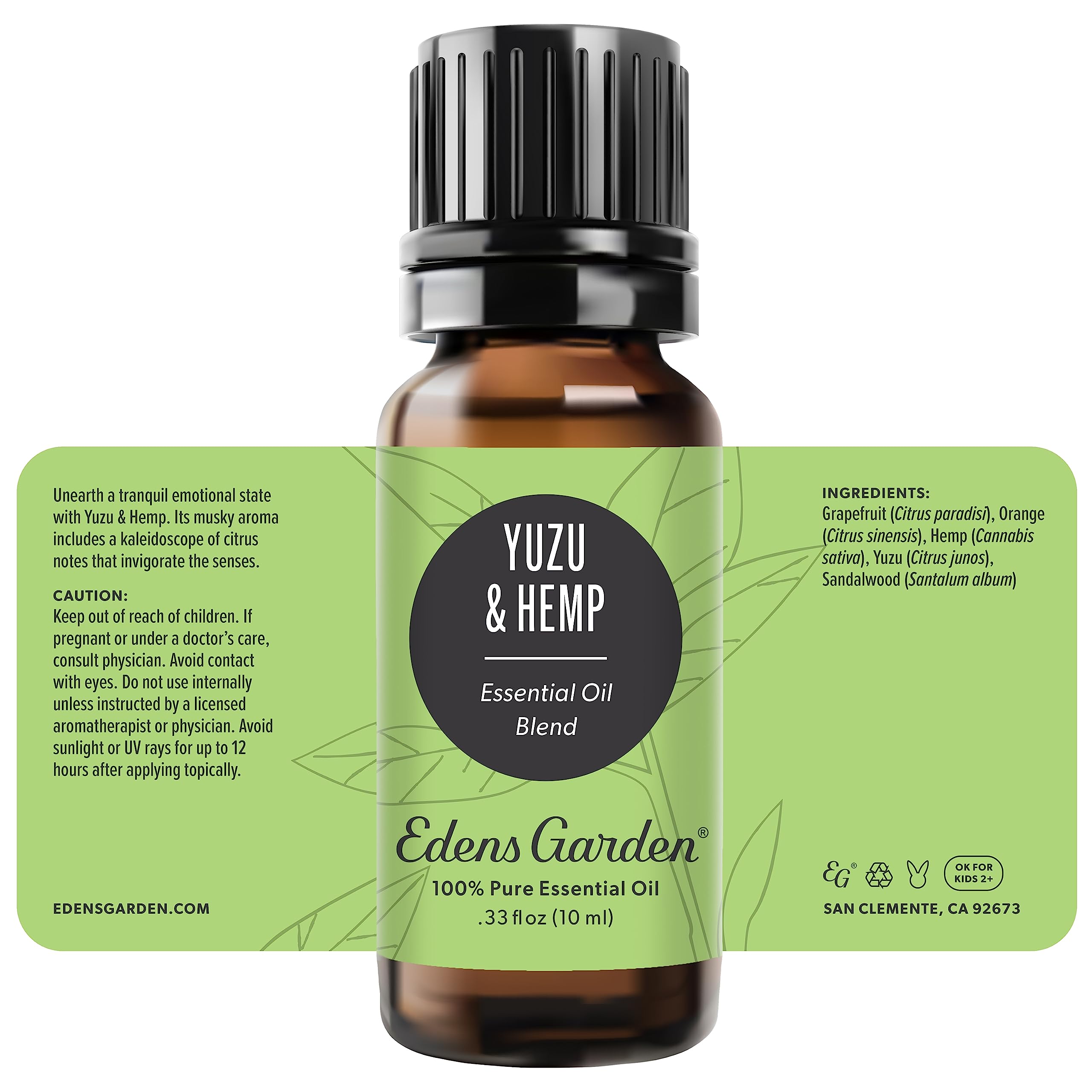 Edens Garden blend ideal for diffusion to create cozy evenings.