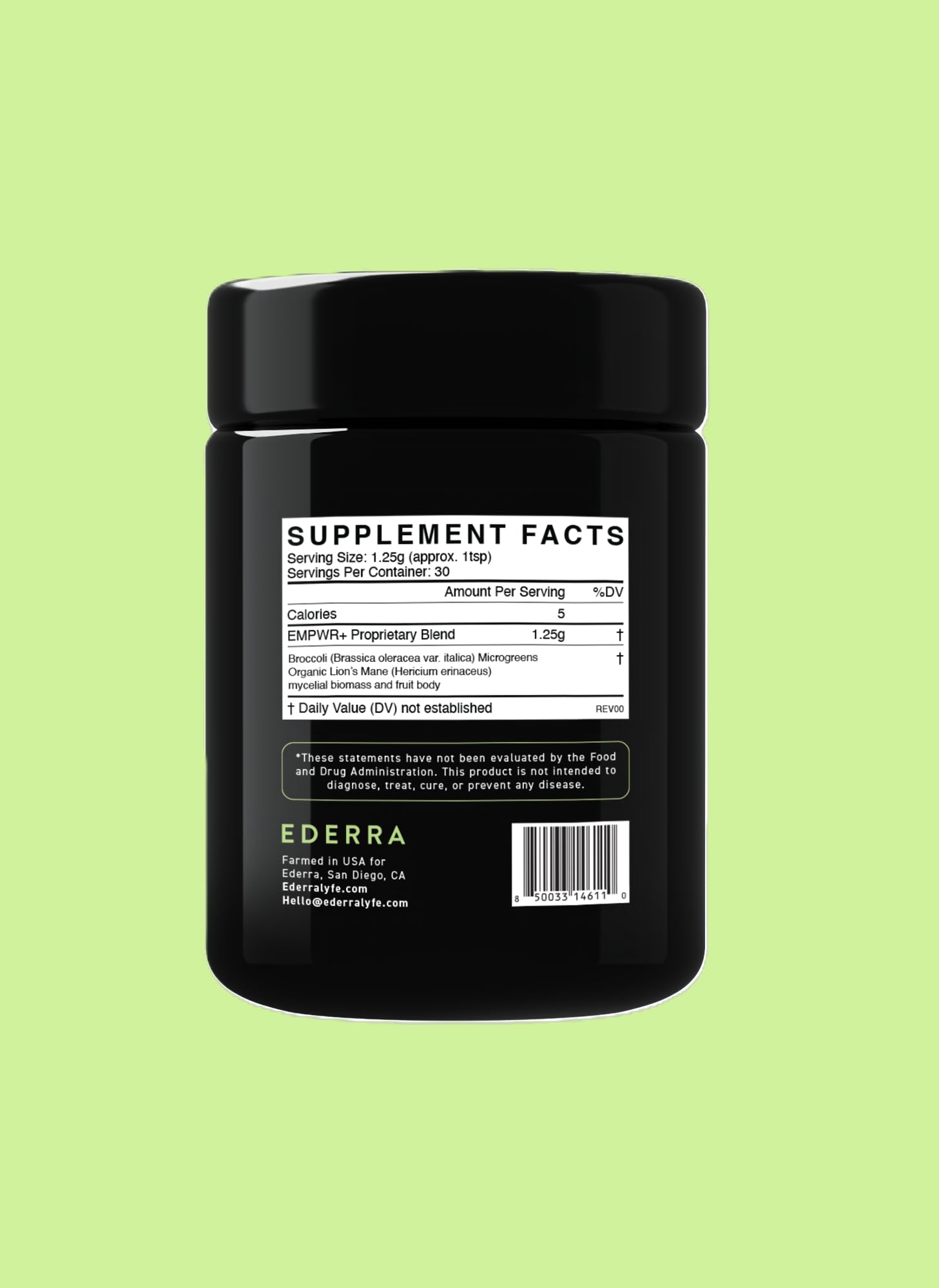 EDERRA EMPWR+ 30-day-supply emphasizes convenience for sustained routine