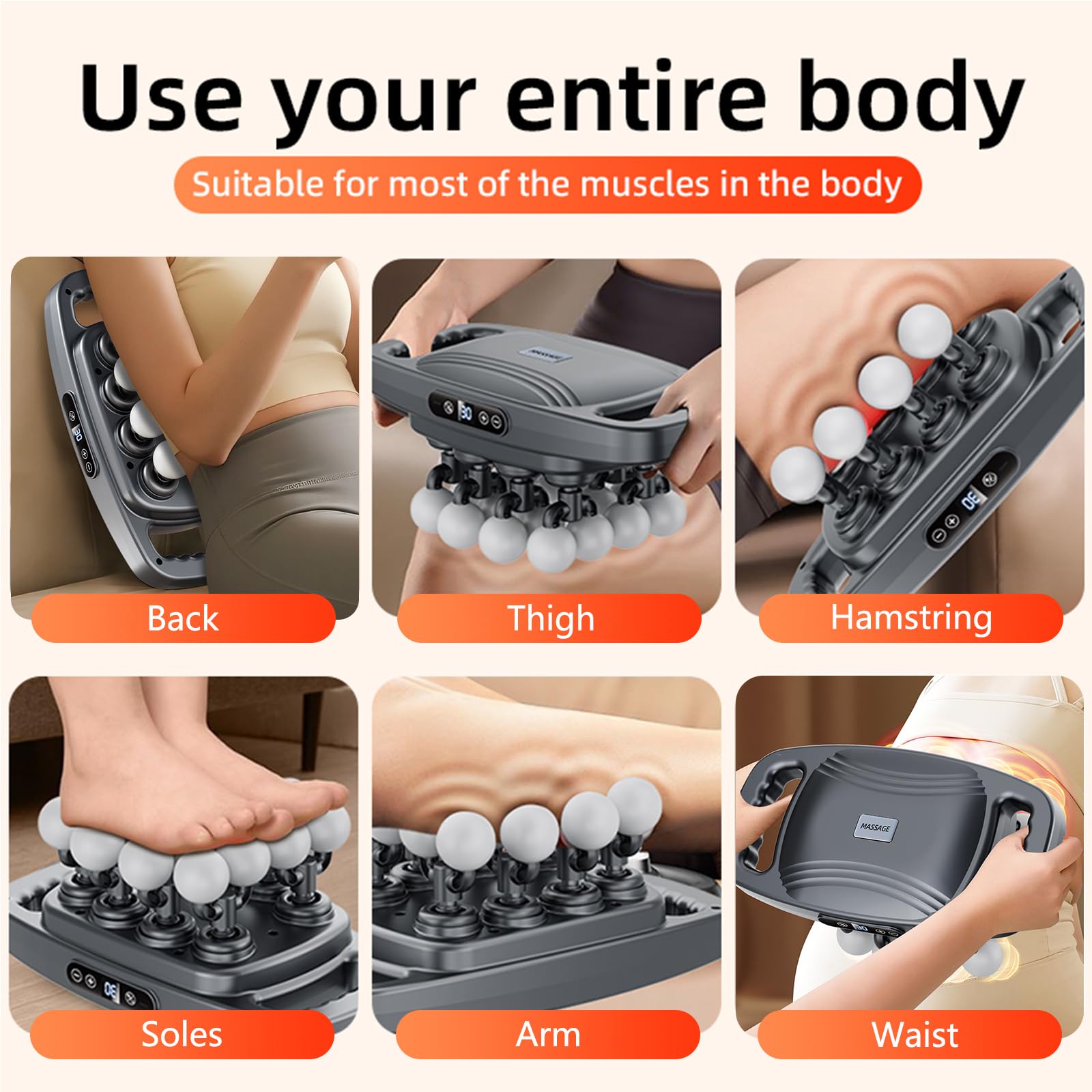 EDGSKGR ergonomic dual-handle design reduces fatigue during use.