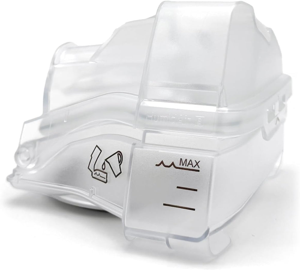 Edionmier HumidAir water chamber for AirSense 10, clear design supports humidity delivery