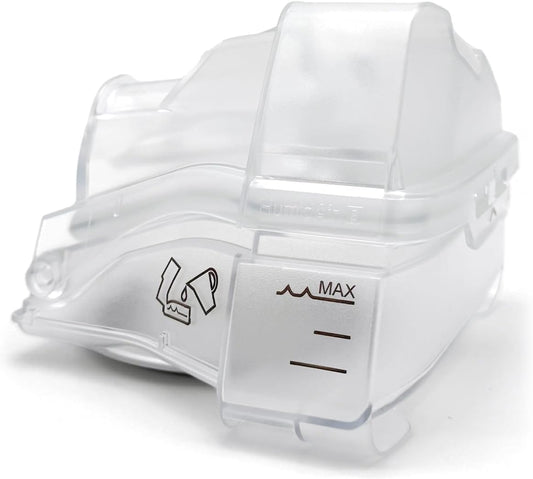 Edionmier HumidAir water chamber for AirSense 10, clear design supports humidity delivery