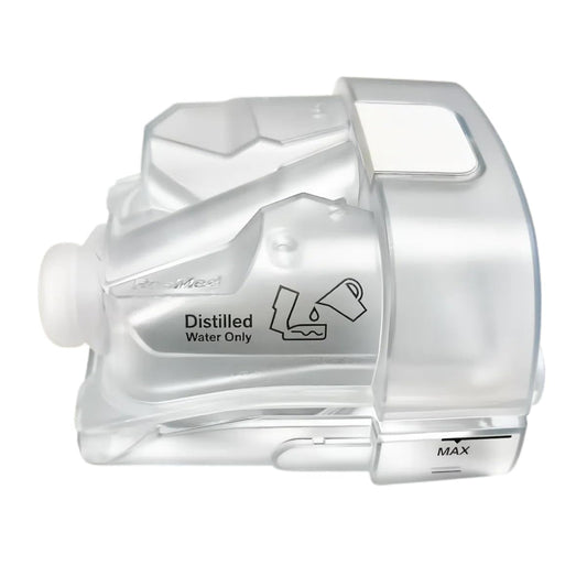 Edionmier HumidAir water chamber for AirSense 11, 380 ml, clear plastic, supports comfortable humidification