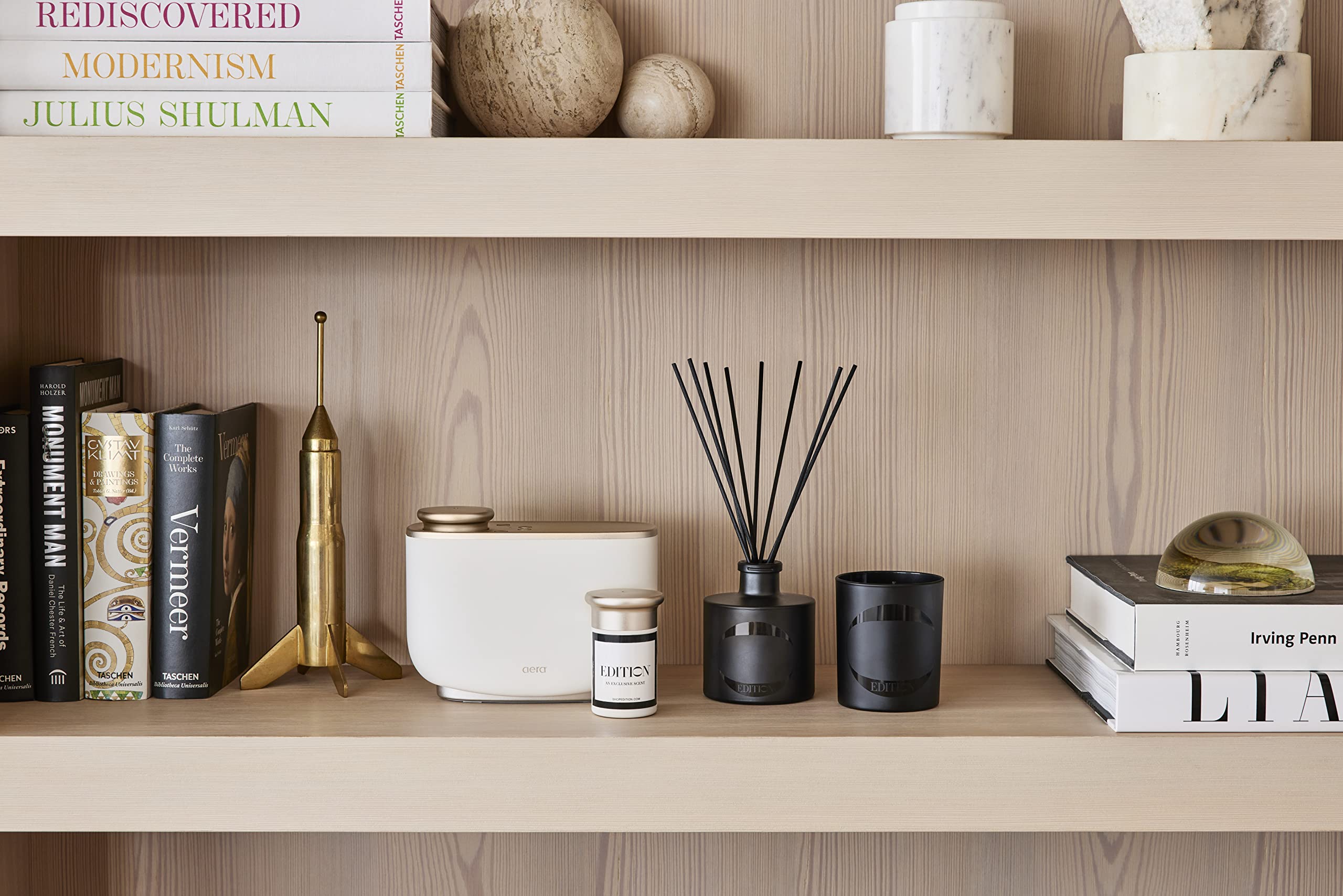 Edition scent capsule refill pack enables long-lasting fragrance without mess at home.