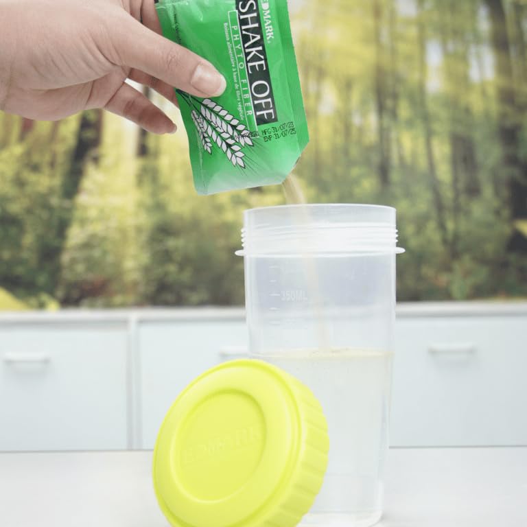 Sachet open reveals convenient single-serve format for quick on-the-go gut care