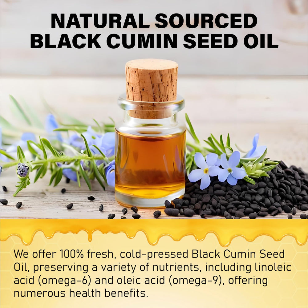 Edmmyliy ingredients include black seed oil, turmeric, and vitamin C.