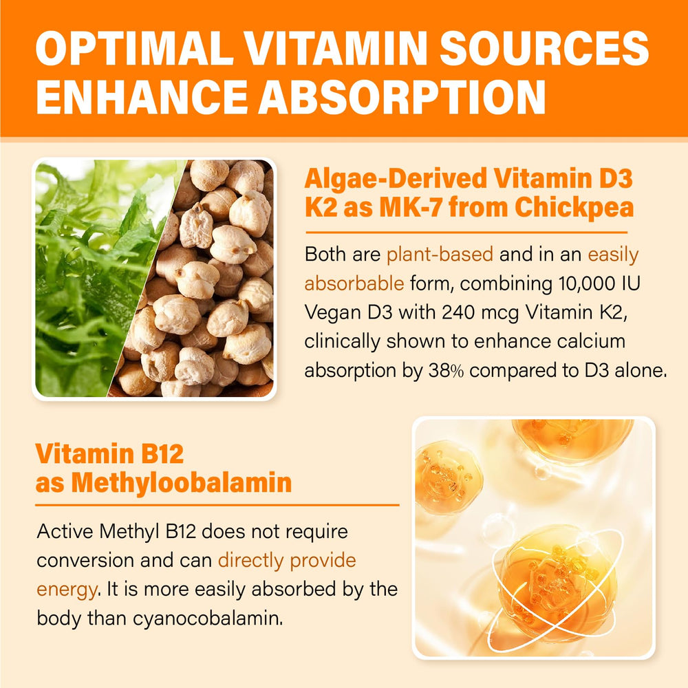 Edmmyliy Vitamin D3 gummies with K2 for daily use, strawberry flavor.