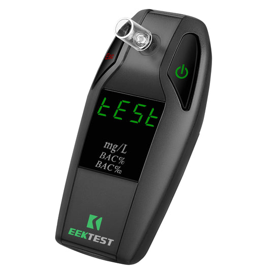 EEKTEST breathalyzer USB charging enables quick checks anywhere