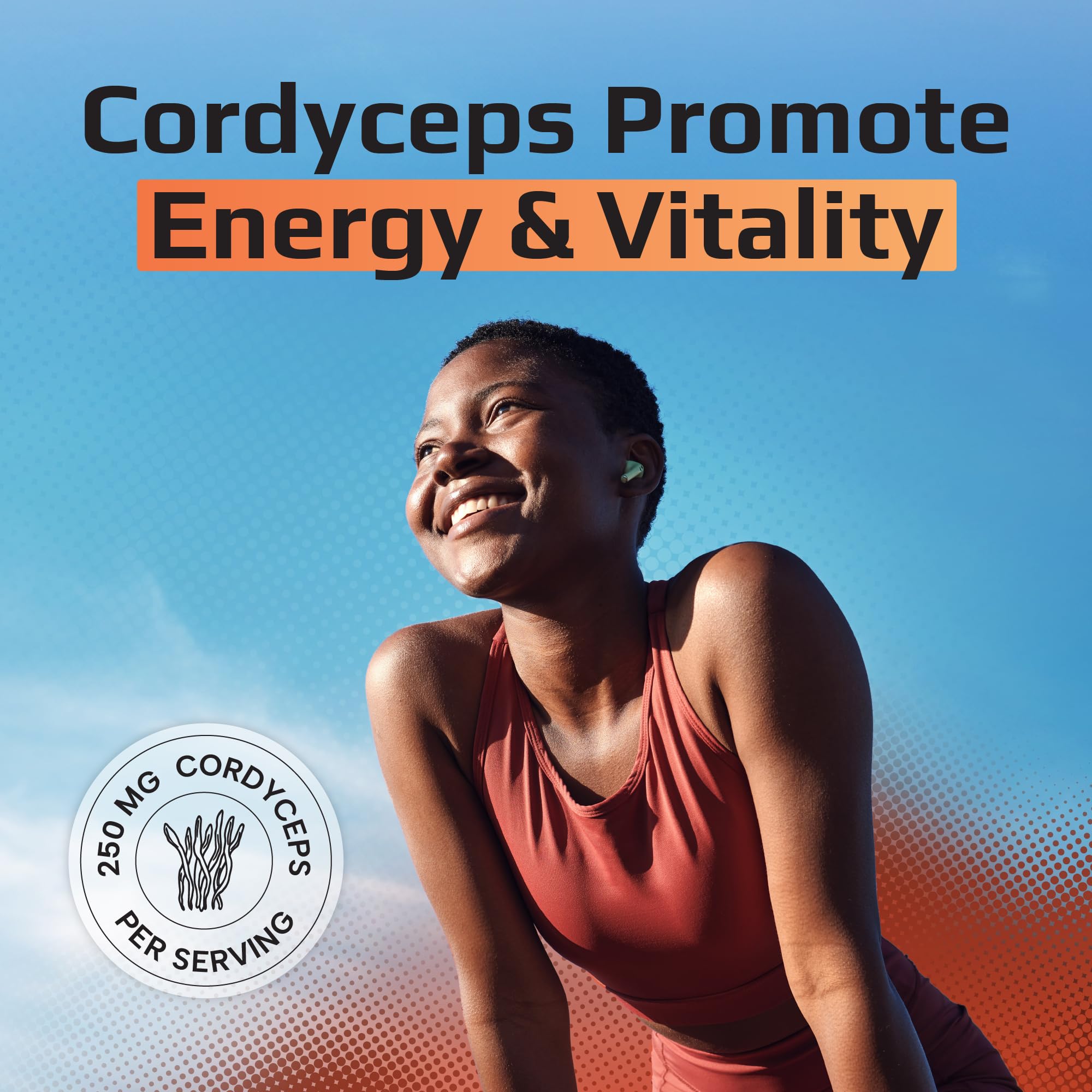 Effective Nutra Mushroom Gummies lifestyle shot during daily routine for focus and energy.
