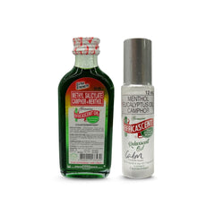 Efficascent Oil bundle pack shot illustrating two topicals for targeted muscle and joint comfort.