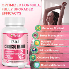Efioist Cortisol product on white shelf for easy display