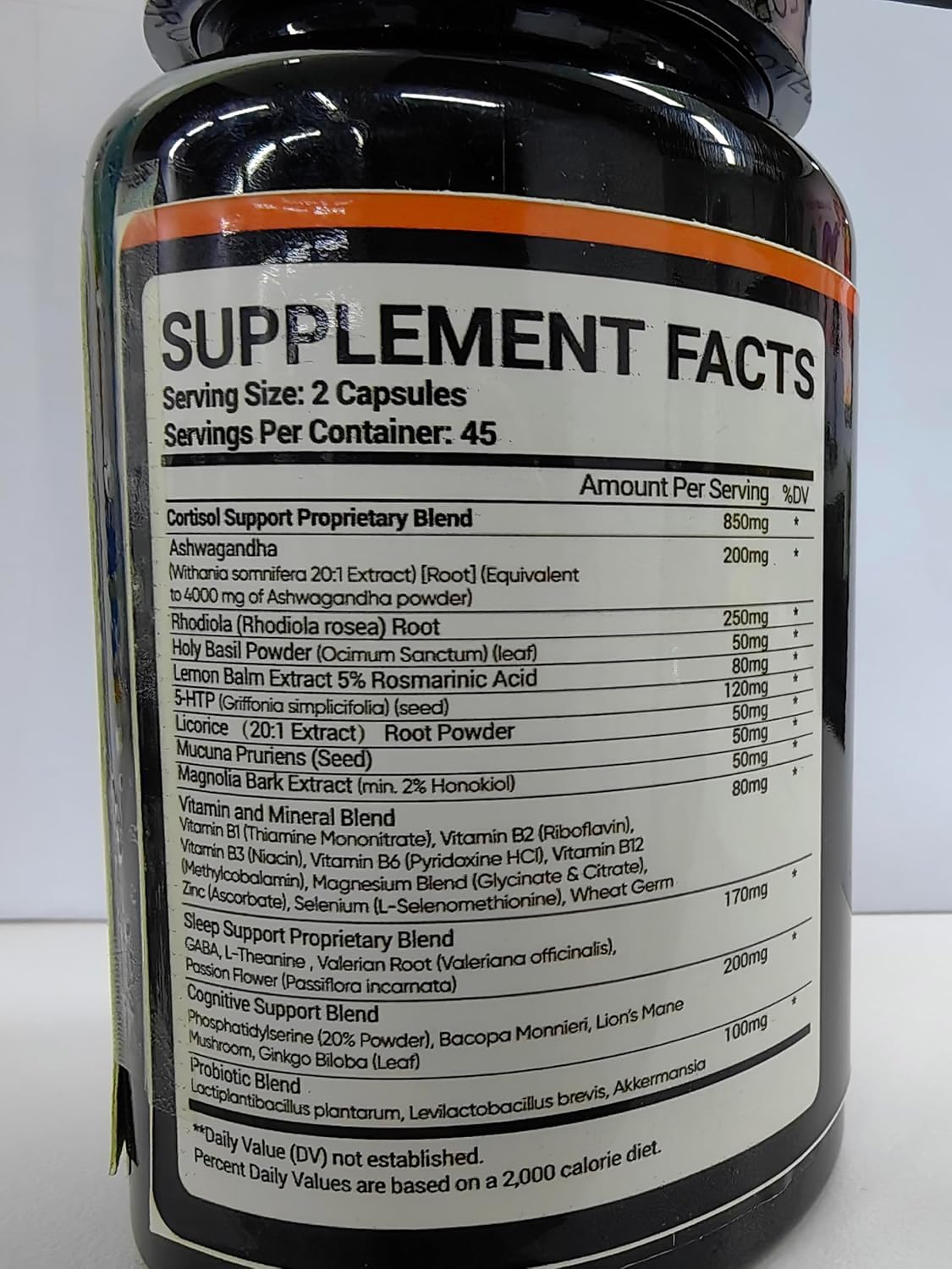 Efioist mood, focus, and sleep support packaging suggests a versatile daily wellness routine.