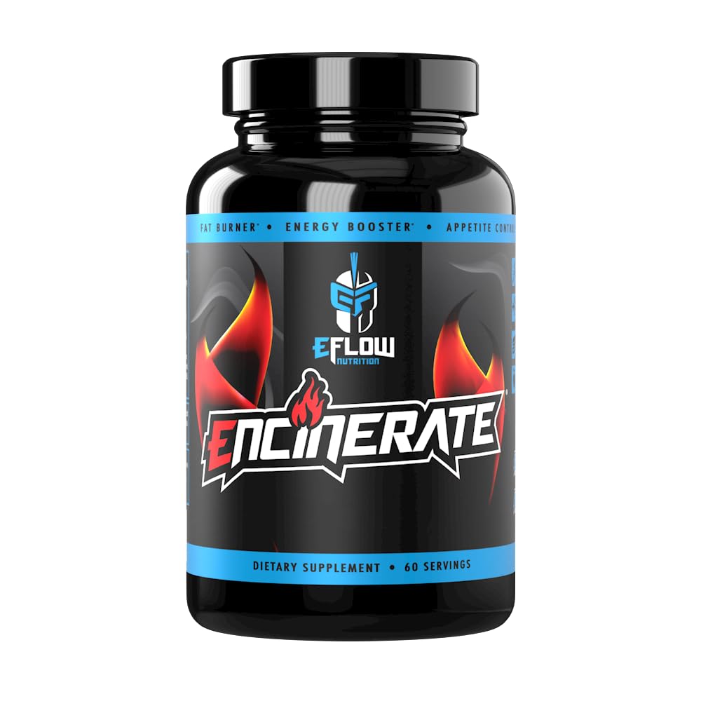 eFlow Nutrition ENCINERATE bottle front view highlighting energy support.