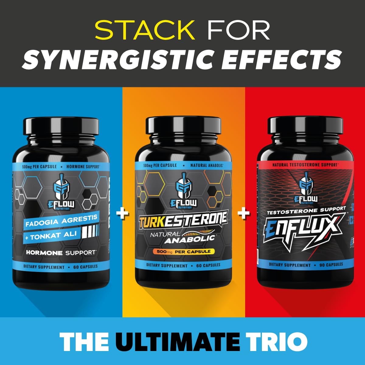eFlow Nutrition Enflux signature AstraGin boost improves absorption potential.