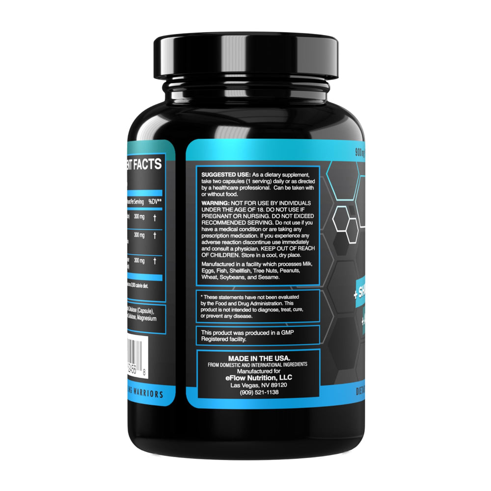 eFlow Nutrition capsules suited for men and women vitality.
