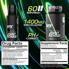 EFX Sports Joint Rehab topical cream provides quick cooling relief for minor aches