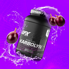 EFX Karbolyn Fuel fast absorption graphic illustrating rapid uptake