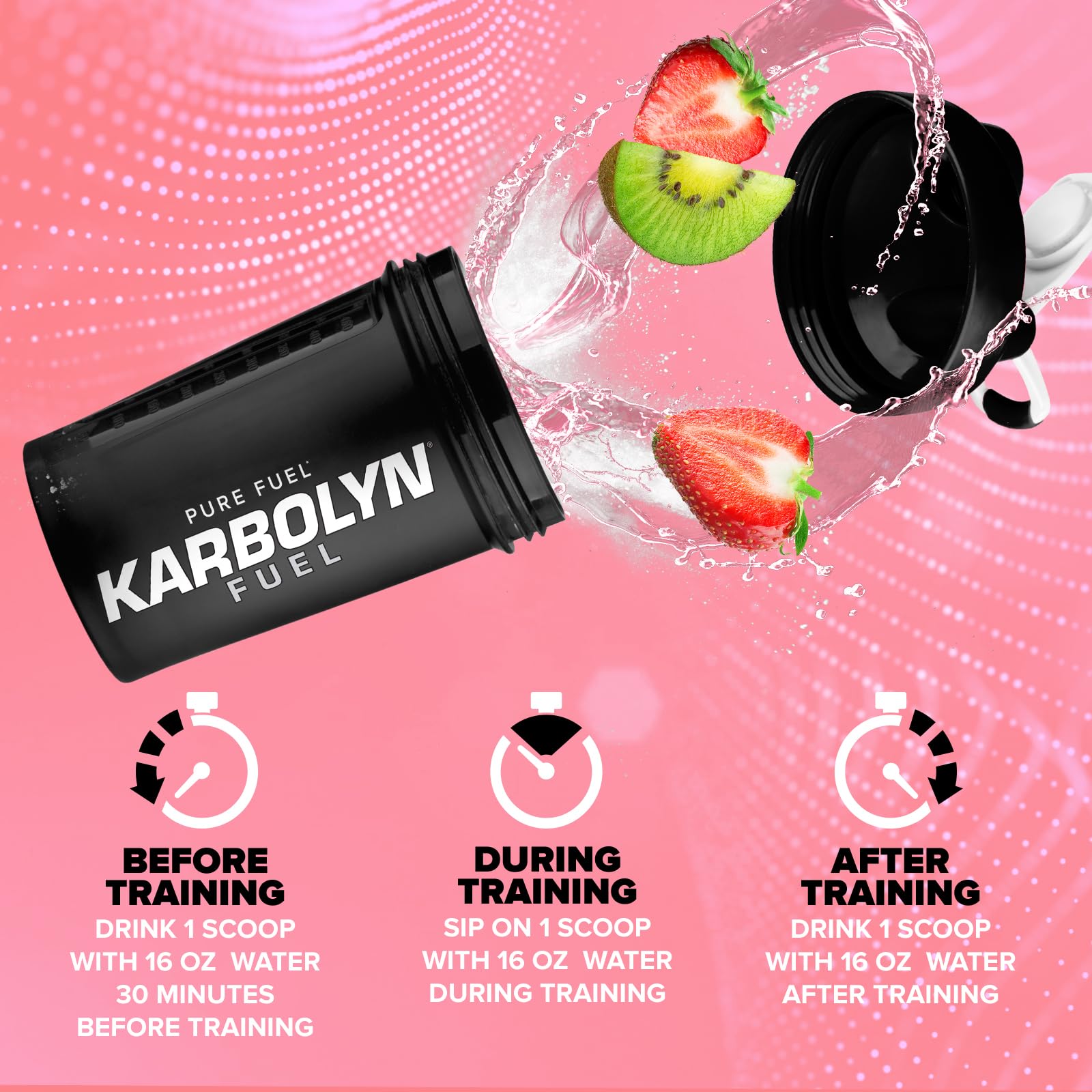 EFX Karbolyn Fuel glass drink ready-to-use energy