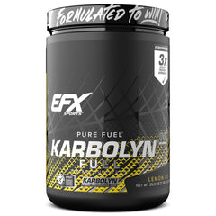 EFX Karbolyn Fuel lemon ice bottle for fast energy during training