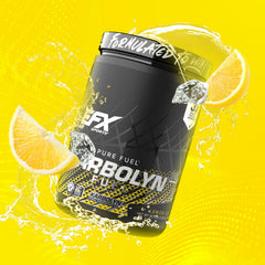 EFX Karbolyn Fuel lemon-ice pour captures quick hydration moment