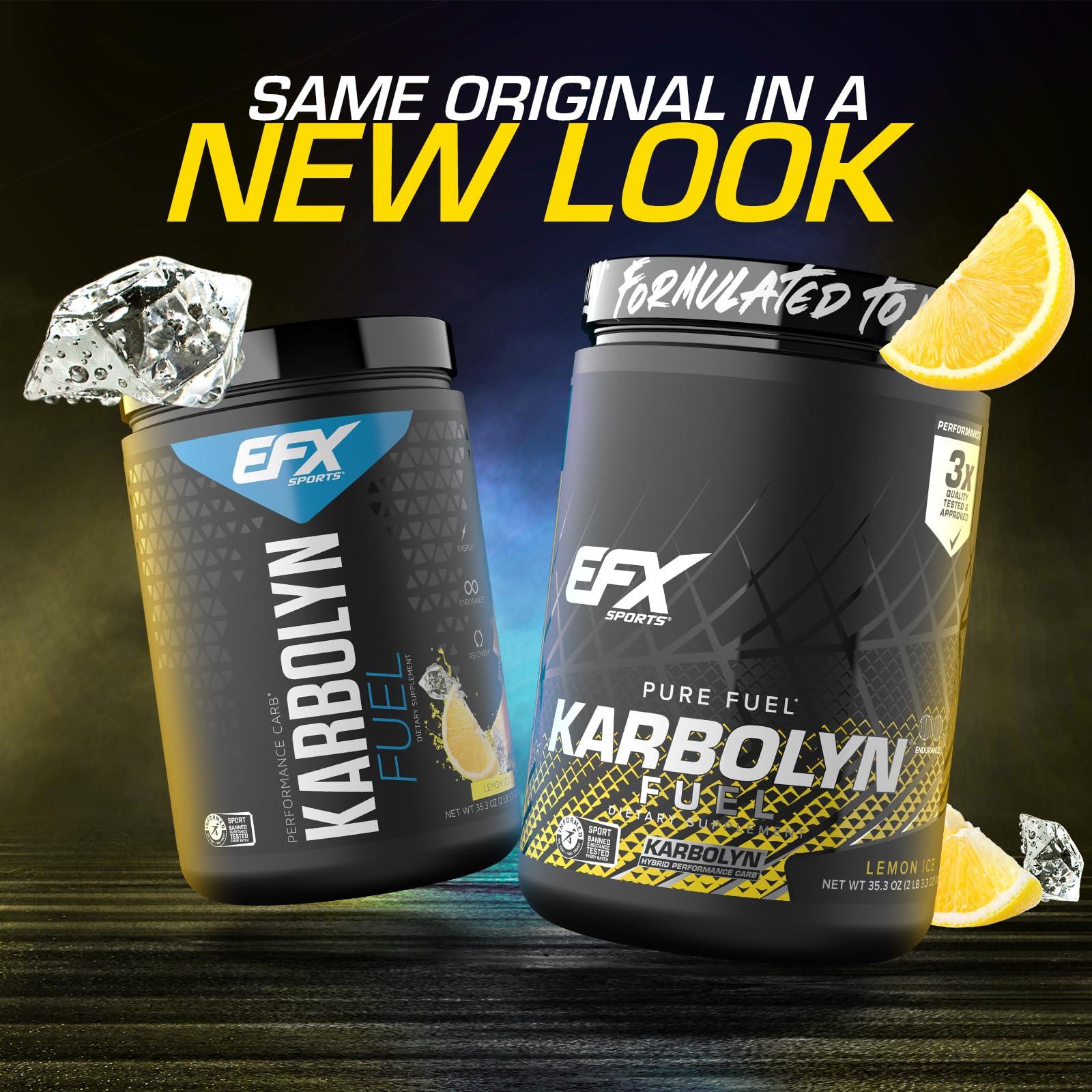 EFX Karbolyn Fuel scoop shows quick-loading carbs for sustained performance