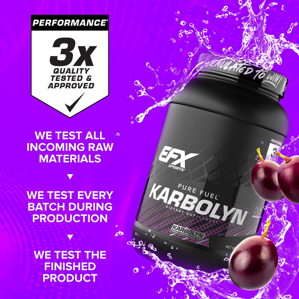 EFX Karbolyn Fuel being poured into water for quick hydration