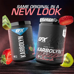 EFX Karbolyn Fuel powder dissolve highlights rapid absorption for fueling