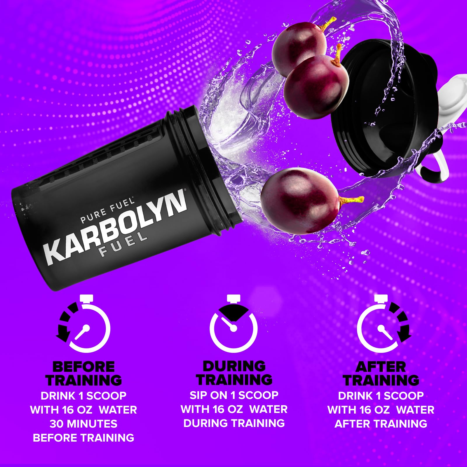 EFX Karbolyn Fuel ready for pre-workout energy and focus