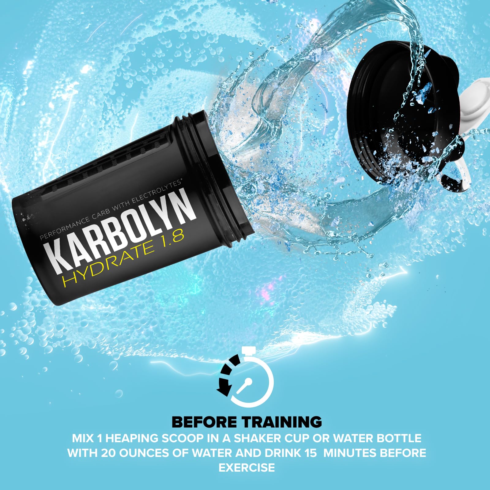 EFX Karbolyn Hydrate dissolving powder with smooth mix
