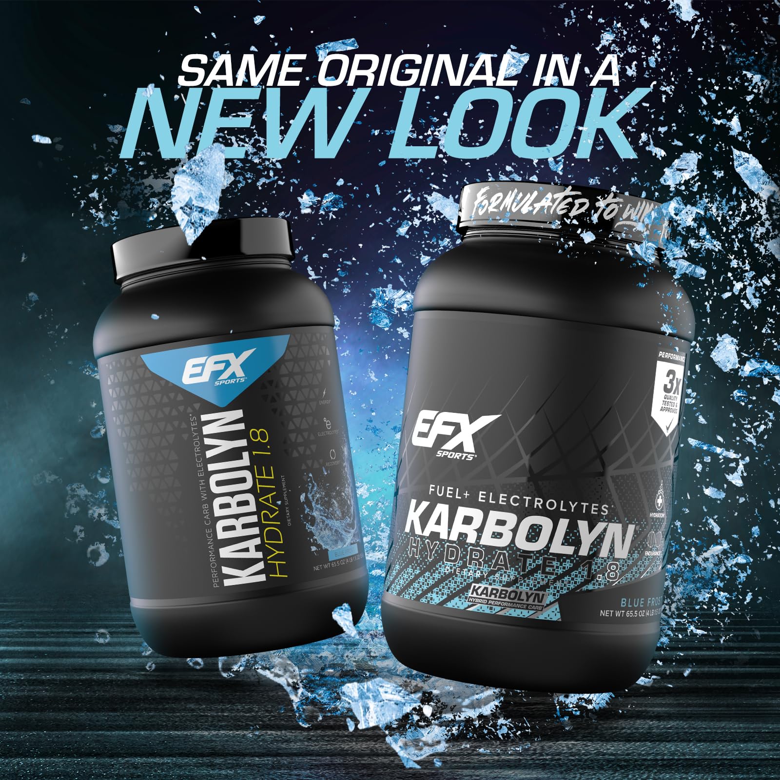 EFX Karbolyn Hydrate powder scoop for pre- or intra-workout fueling