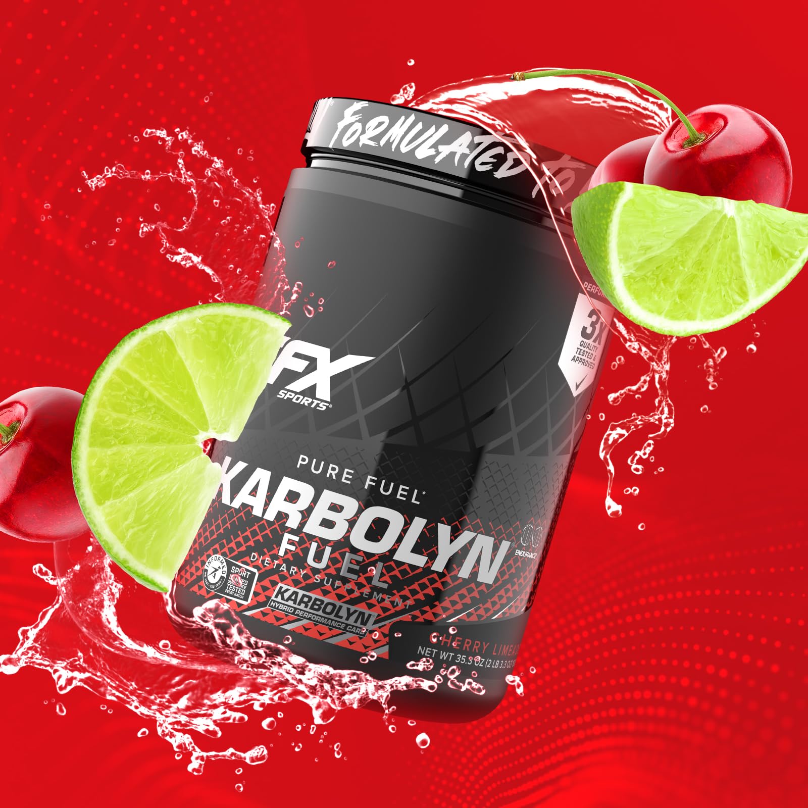 EFX Sports Karbolyn Fuel in hand ready for use