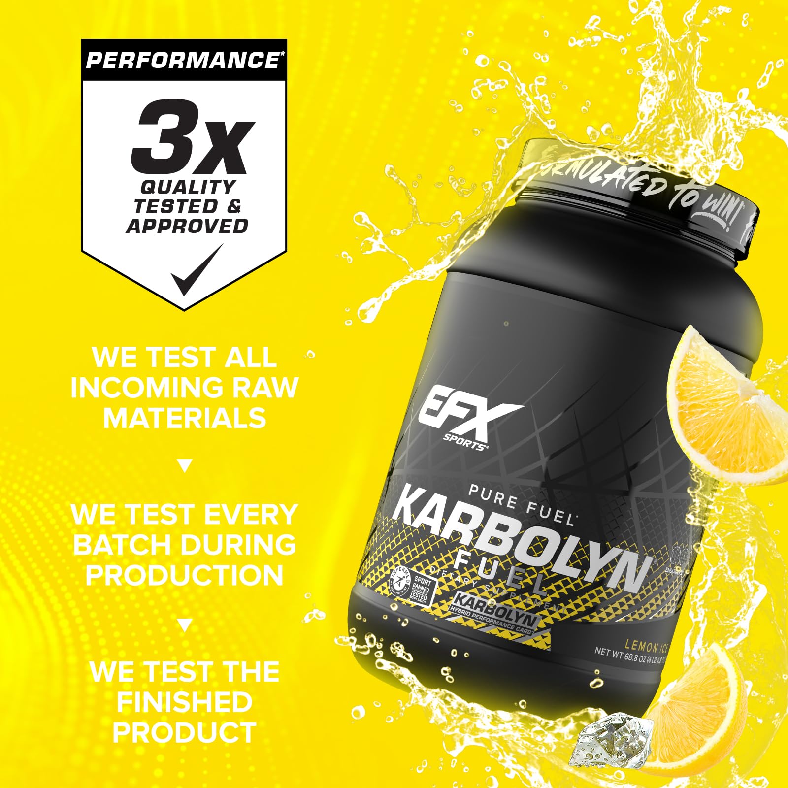Post-workout Karbolyn Fuel shake enhancing recovery and muscle fullness.