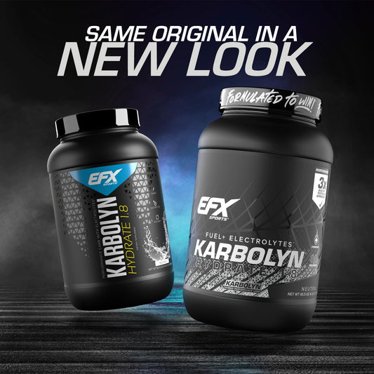 Pouring Karbolyn Hydrate into a shaker for quick energy during training