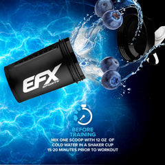 EFX Sports K-OTIC powder pour for quick pre-workout mix