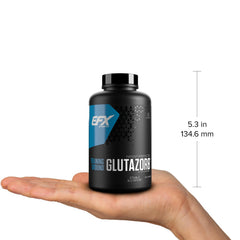 EFX Sports Training Ground Glutazorb caps highlighting immune-support potential during intense training.