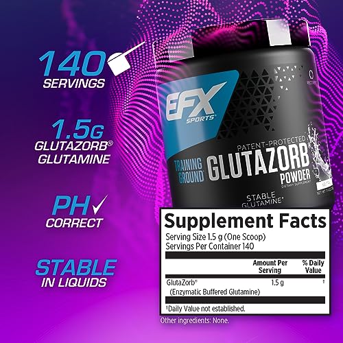 Scoop beside shaker ready for post-workout preparation with Glutazorb.