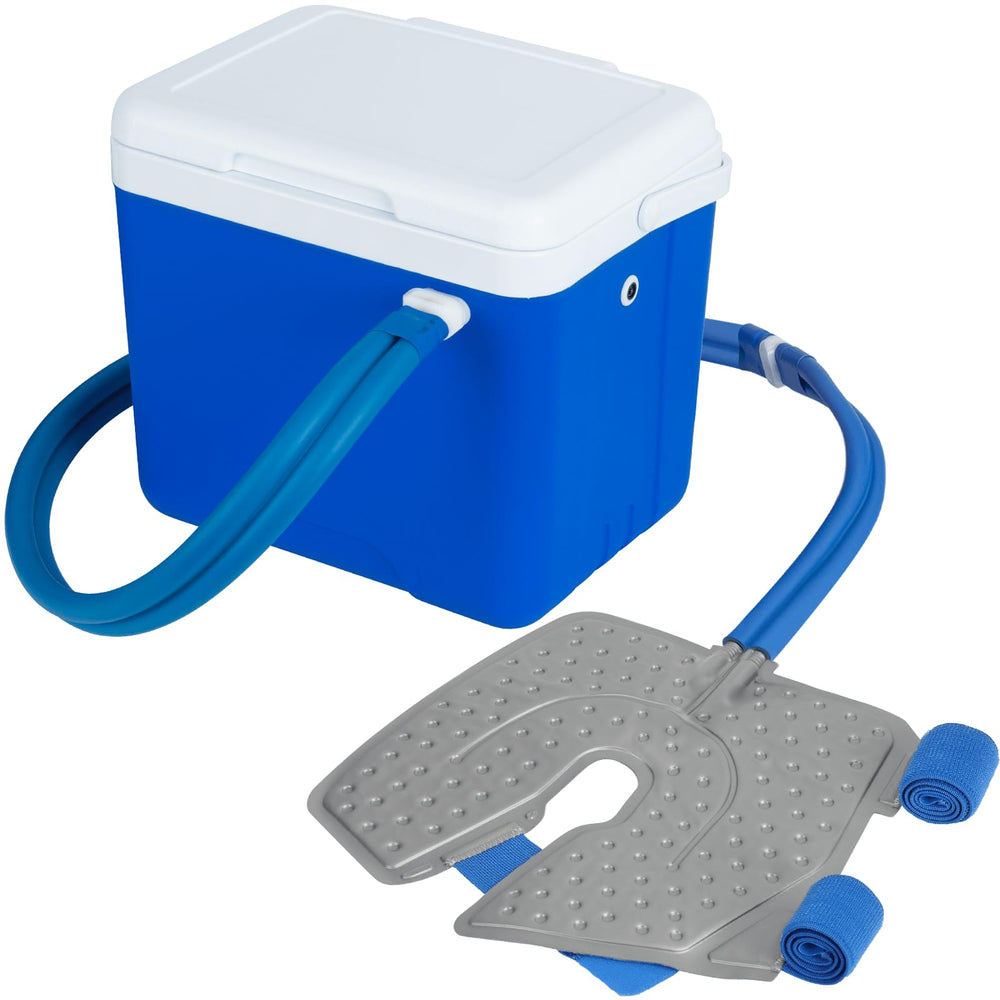 Egfvcbo cold therapy machine knee pad delivers even cooling for knee recovery.